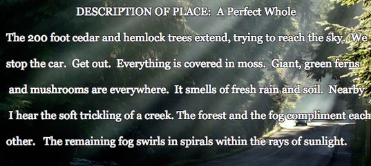 description of a place