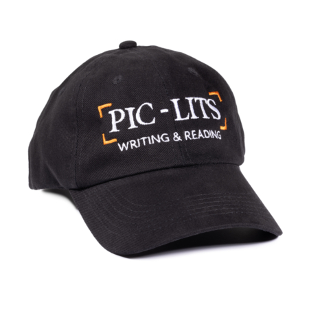 PIC-LITS Logo Embroidered Hat Black
